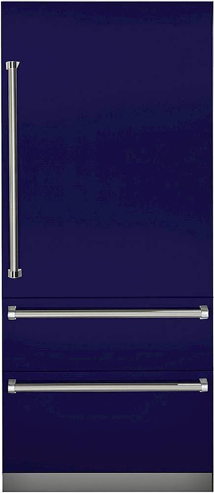 Front. Viking - Professional 7 Series 20 Cu. Ft. Bottom-Freezer Built-In Refrigerator.
