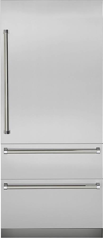 Viking – Professional 7 Series 20 Cu. Ft. Bottom-Freezer Built-In Refrigerator – Stainless steel