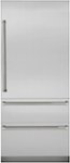 Front. Viking - Professional 7 Series 20 Cu. Ft. Bottom-Freezer Built-In Refrigerator - Stainless Steel.