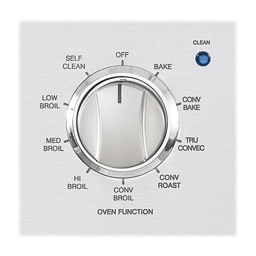 Viking - Control Knob Set for Electric Cooktops - Stainless Steel - Front_Zoom