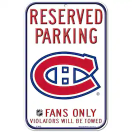 WinCraft - Montreal Canadiens 11" x 17" Indoor/Outdoor Sign - Multicolor