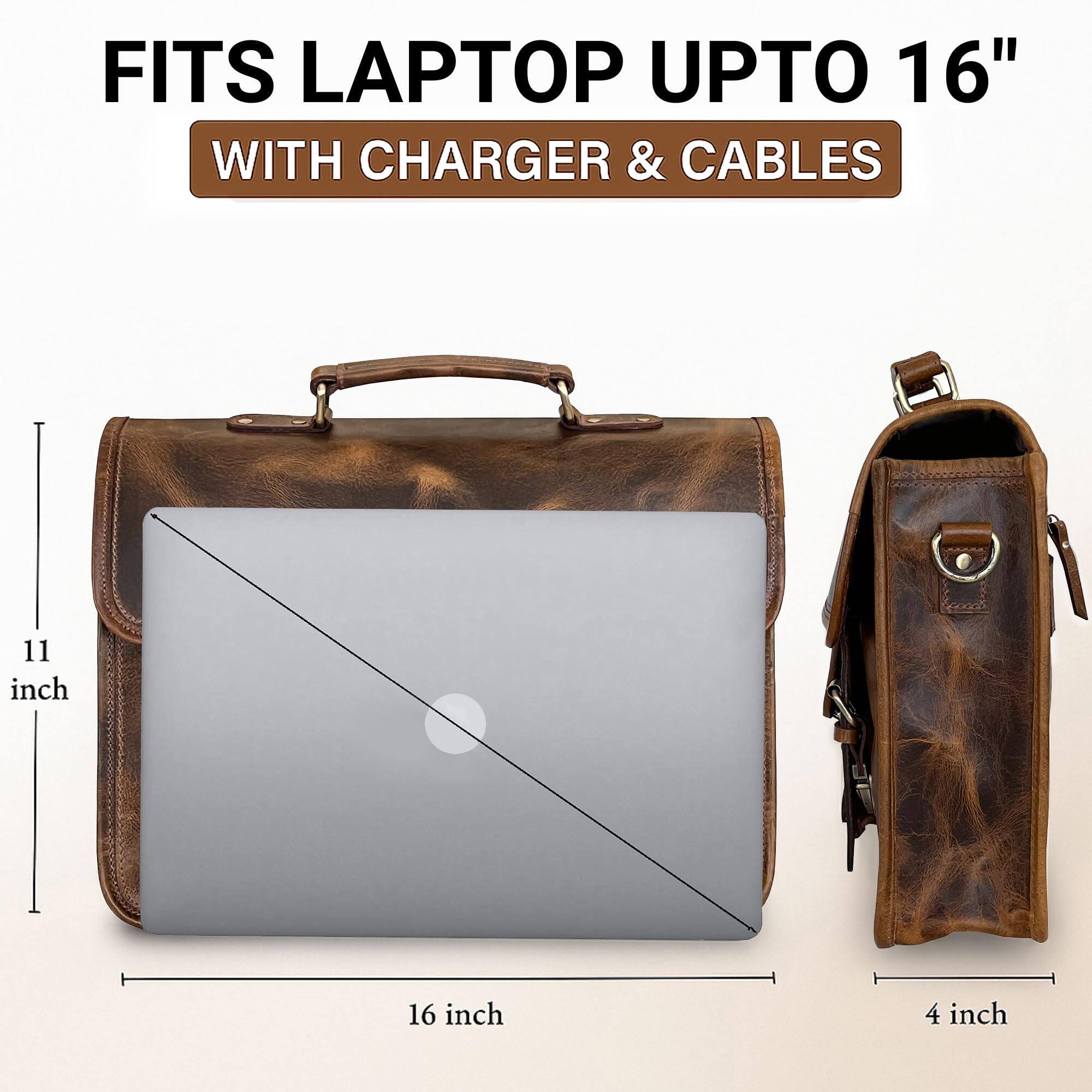 FITS LAPTOP UPTO 16"  
WITH CHARGER & CABLES  

11 inch  
16 inch  
4 inch