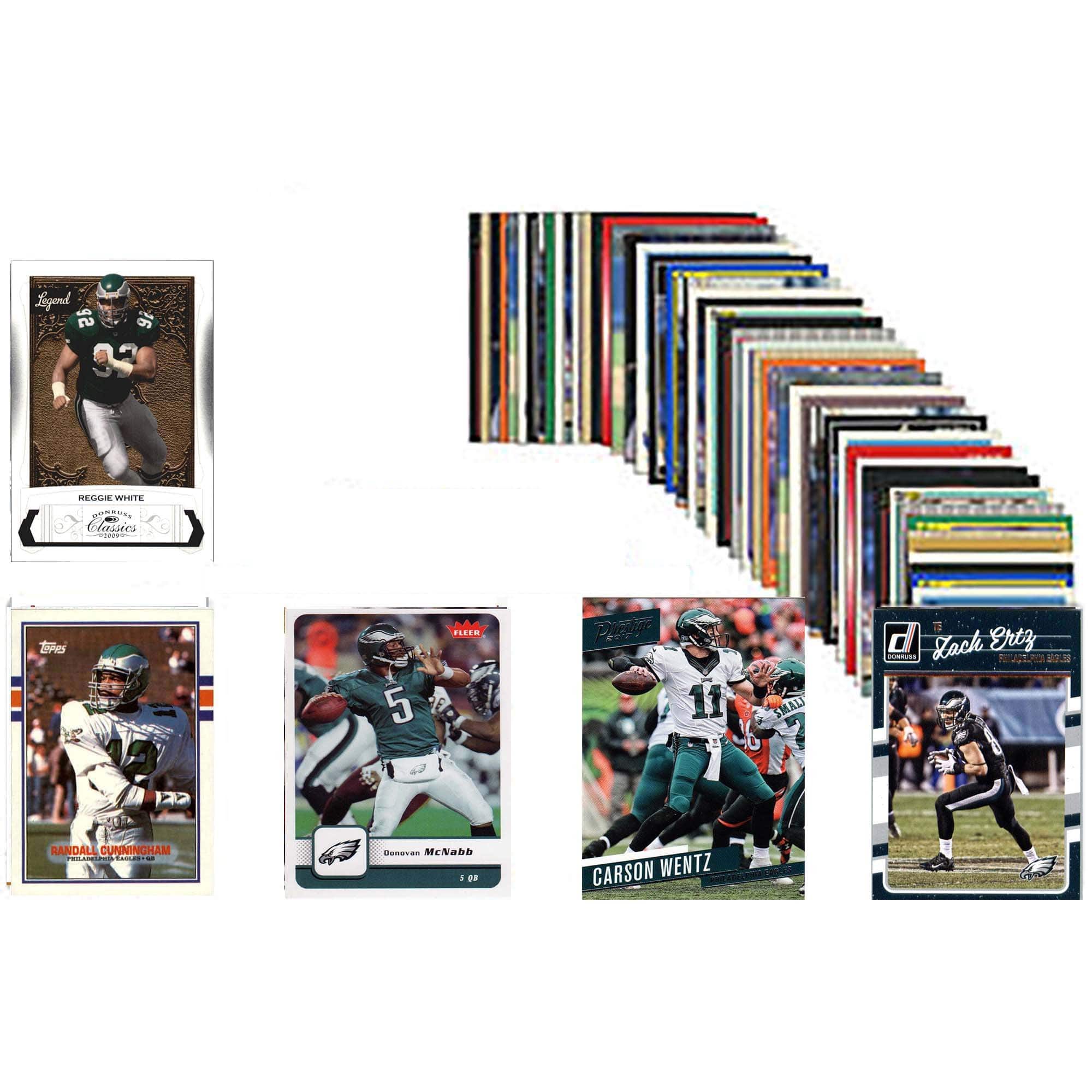 C&I Collectibles - Philadelphia Eagles Trading Card 50-Count Set - Multicolor price history on PriceWatchPro