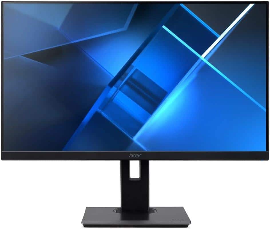 Acer - Refurbished Vero B277 DE 27" LCD Monitor 100Hz 1920x1080 Full HD LED 16:9 with Webcam - Black