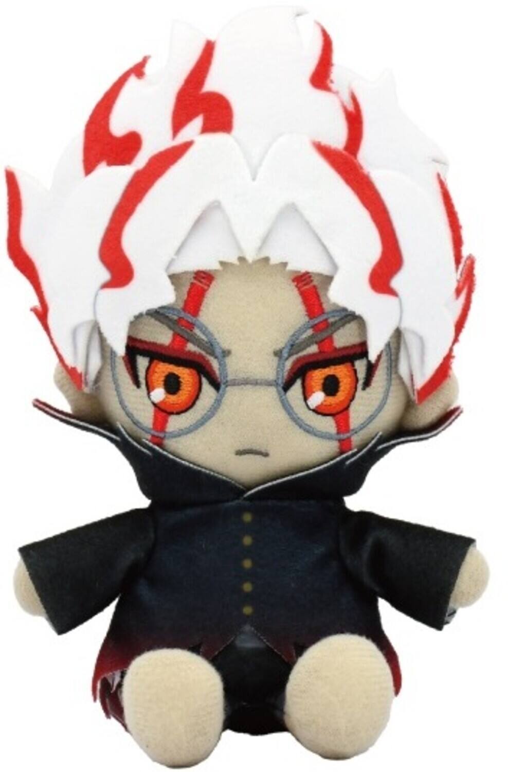 Front. Bandai - Bandai Nui - DanDaDan - Chibinui Plush - Okarun Transformed   - COLLECTIBLES - Multicolor.