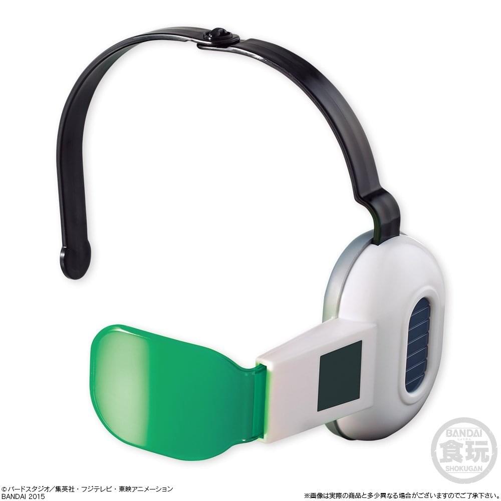 Bandai DragonBall Z Scouter Headset Soundless Version: Lens Green