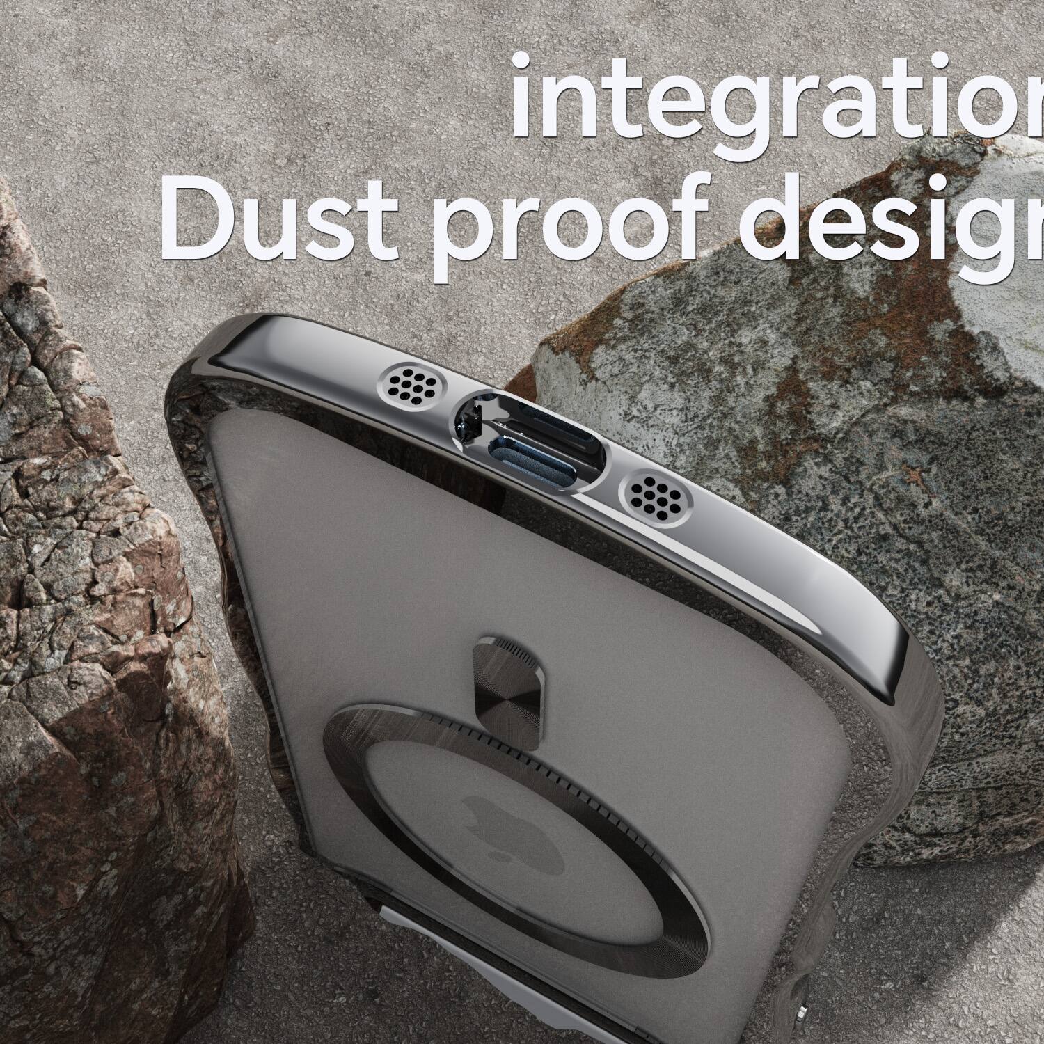 integration  
Dust proof design