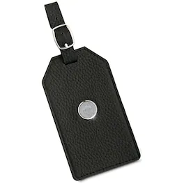 Jardine - UConn Huskies Leather Luggage Tag - Black