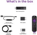 Alt View Zoom 16. Roku - Streaming Stick+ 4K Streaming Device with Roku Voice Remote and TV Controls - Black.