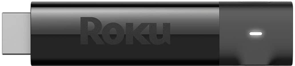 Left. Roku - Roku - Streaming Stick+ 4K Streaming Device with Roku Voice Remote and TV Controls.