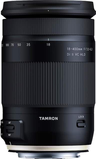 tamron 18 400mm f 3 5 6 3 di ii vc hld all in one telephoto lens for canon aps c dslr cameras black