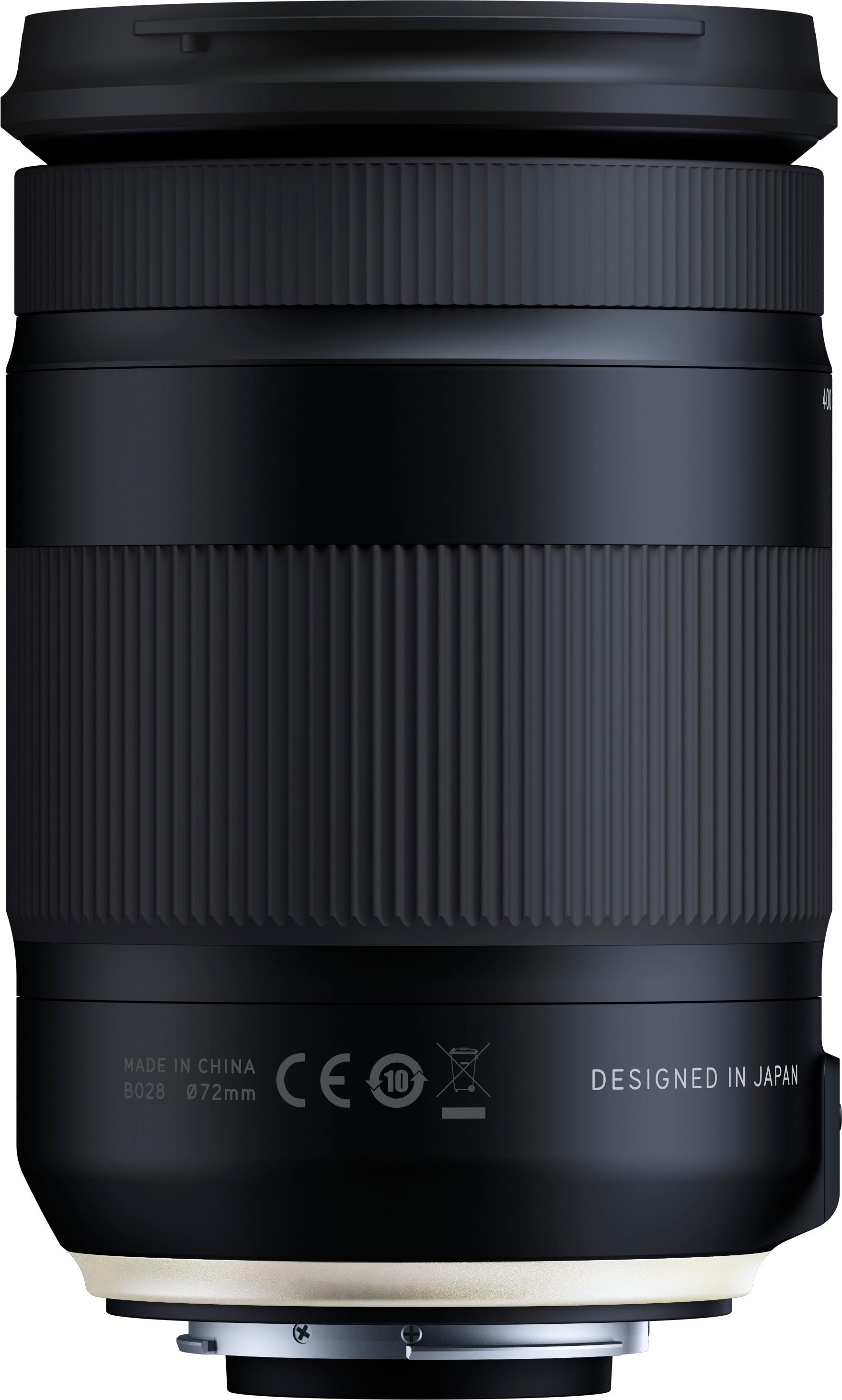 Back View: Nikon - AF-S NIKKOR 16-35mm f/4G ED VR Ultra-Wide Zoom Lens - Black