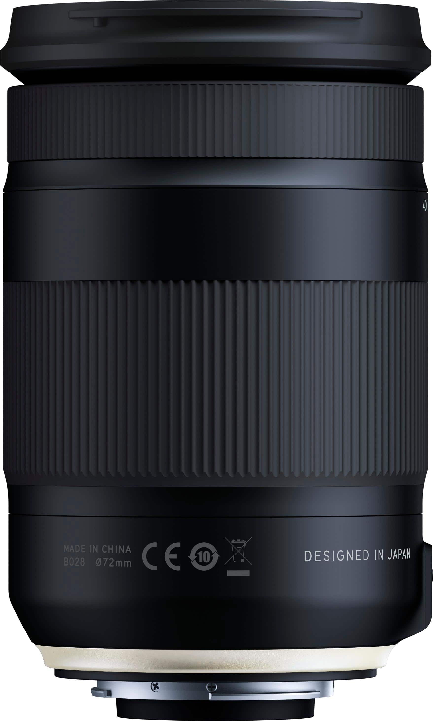 Back. Tamron - 18-400mm F/3.5-6.3 Di II VC HLD All-In-One Telephoto Lens for Nikon APS-C DSLR Cameras - Black.