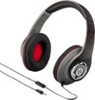 iHome - Star Wars LI-M40FB.FXV7M Over-the-Ear Headphones - Black/red - Angle