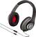 Angle. iHome - Star Wars LI-M40FB.FXV7M Over-the-Ear Headphones - Black/red.