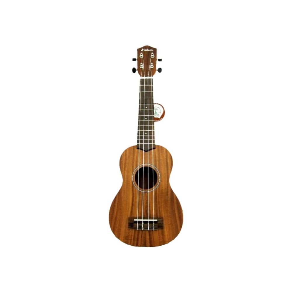 Front. Kahua - 4-String Soprano Ukulele - Asian koa.