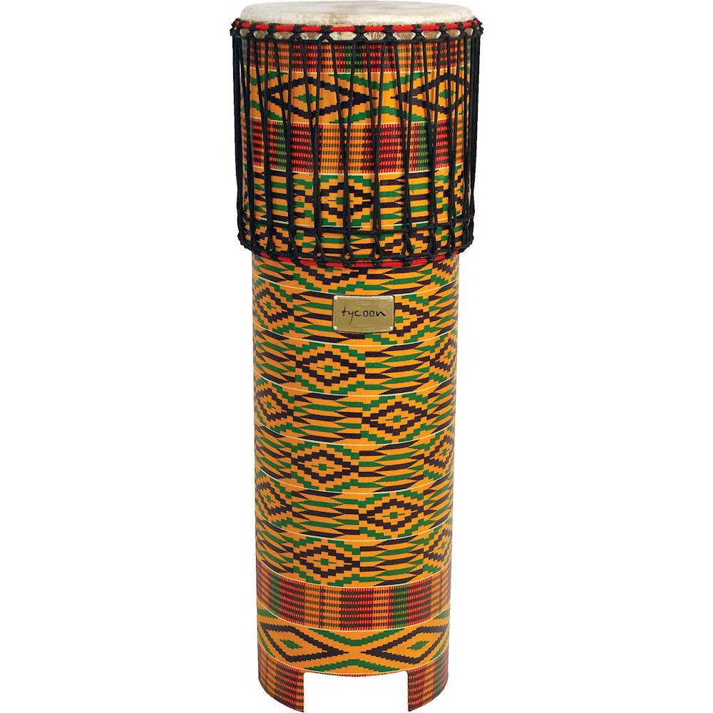 Best Buy: Tycoon Percussion Ngoma Drum Kente cloth TDD-NGDWS