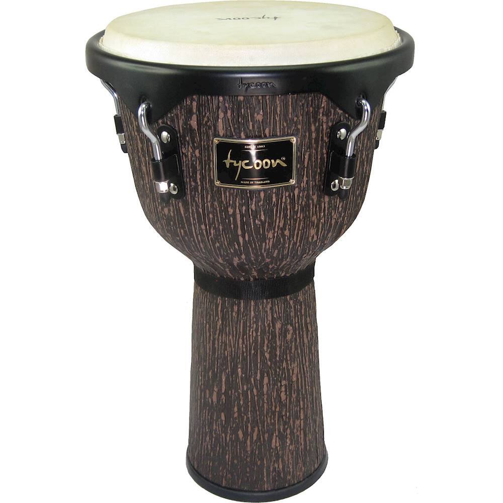 Front. Tycoon Percussion - Supremo Select Series Djembe - Lava Wood.