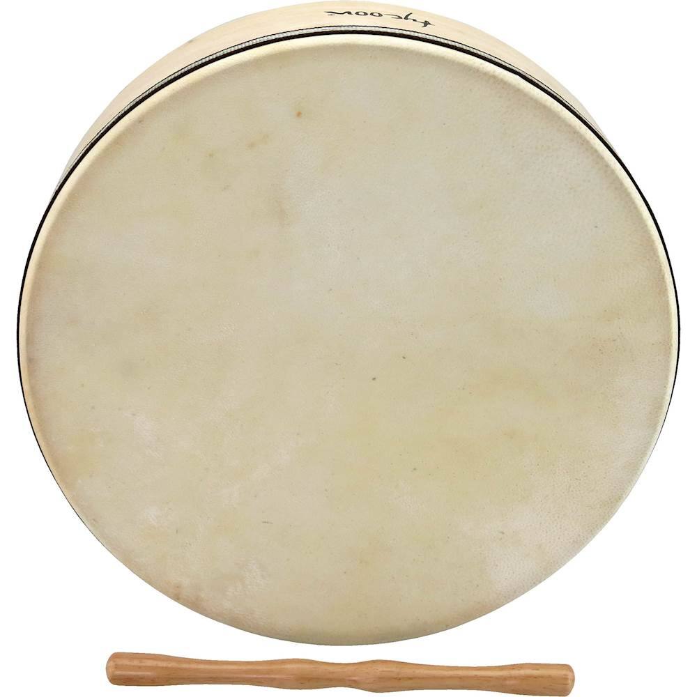 Front. Tycoon Percussion - 14" Bodhran Frame Drum - Tan.