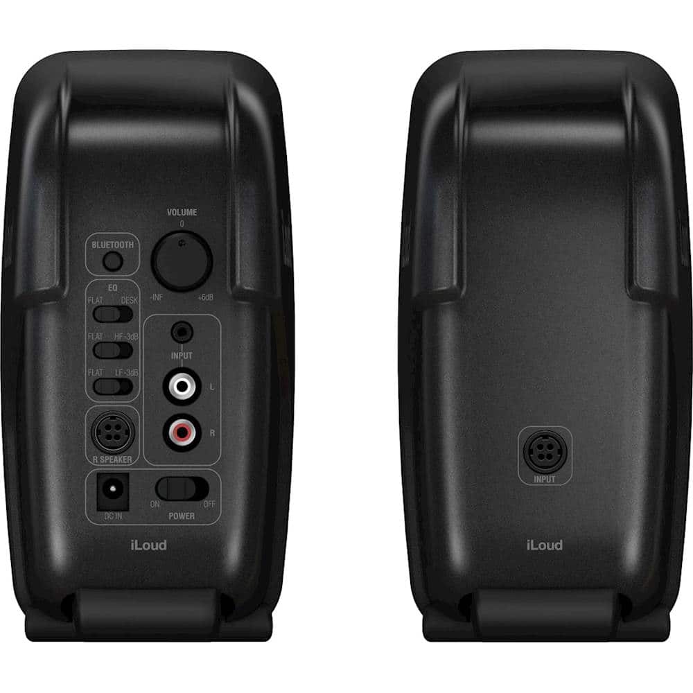 Alt View 13. IK Multimedia - iLoud Micro 3" 25W 2-Way Studio Monitors (Pair) - Black.