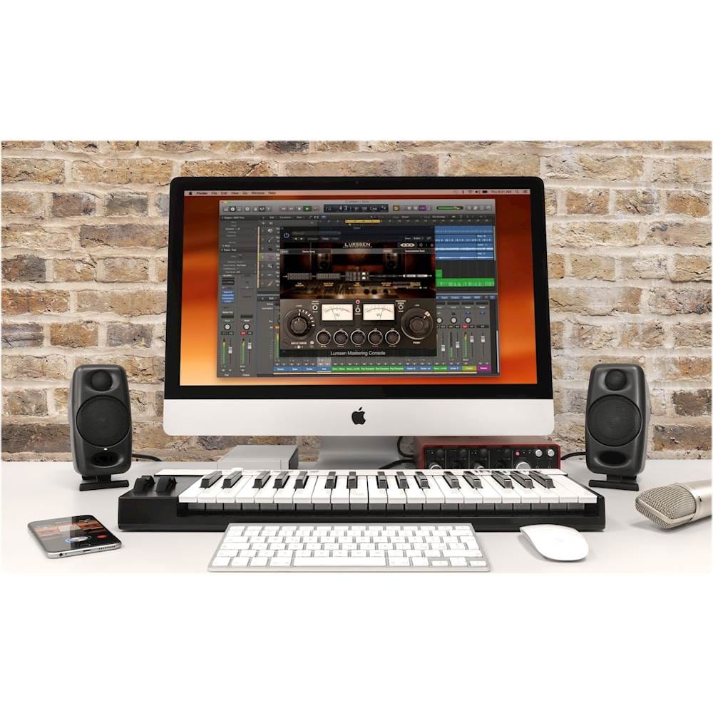 Alt View 17. IK Multimedia - iLoud Micro 3" 25W 2-Way Studio Monitors (Pair) - Black.
