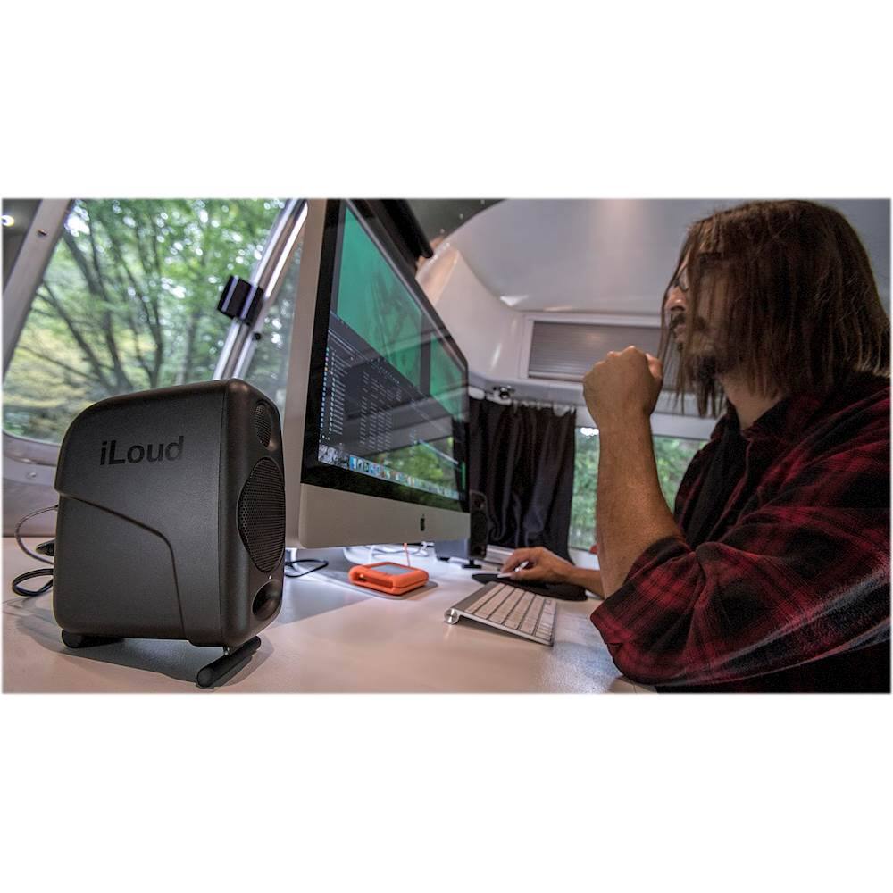 Alt View 19. IK Multimedia - iLoud Micro 3" 25W 2-Way Studio Monitors (Pair) - Black.