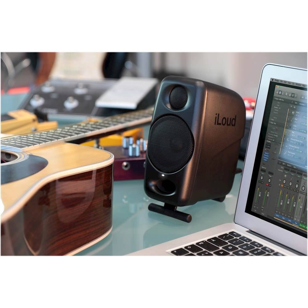  IK Multimedia iLoud Micro Monitor 50 watt Portable Wireless  Bluetooth Studio Reference Monitors, Dual Speakers for Music Production,  Mixing, Mastering, Composing, producing and DJs : Musical Instruments