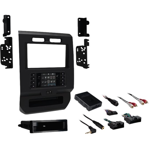 Metra - Dash Kit for Select 2015-2017 Ford F-150 Vehicles - Charcoal was $499.99 now $374.99 (25.0% off)