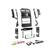 Front. Metra - Dash Kit for Select 2010-2012 Ford Taurus DIN DDIN - Silver.
