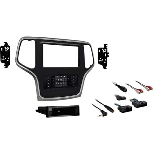 2011 jeep grand cherokee double din dash top kit