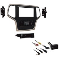 Metra - Dash Kit for Select 2014 Jeep Grand Cherokee Vehicles - Bronze trim - Front_Zoom
