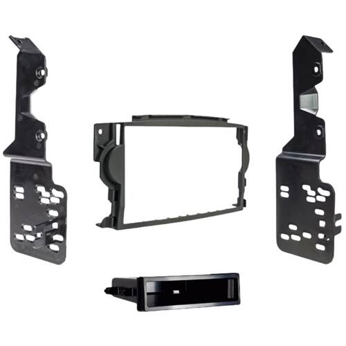 Front. Metra - Dash Kit for Select 2004-2008 Acura TL DIN - Black.