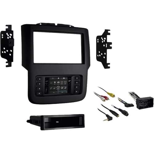 Metra - Dash Kit for Select 2013-2018 Ram 1500 - Black - Front_Zoom