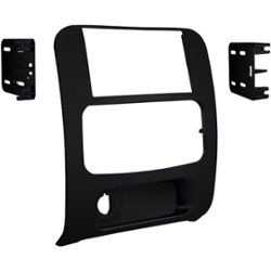 Metra - Dash Kit for Select 2002-2007 Jeep Liberty DDIN - Black - Front_Zoom