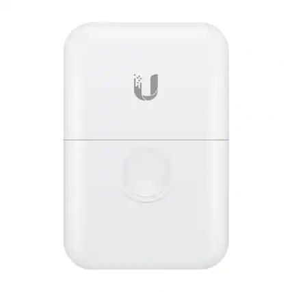 Front. Ubiquiti - Ethernet Surge Protector - White.
