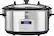 Front. Bella - 5-Quart Slow Cooker - black/silver.