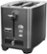 Left Zoom. Bella - Pro Series 2-Slice Extra-Wide-Slot Toaster - Black Stainless Steel.
