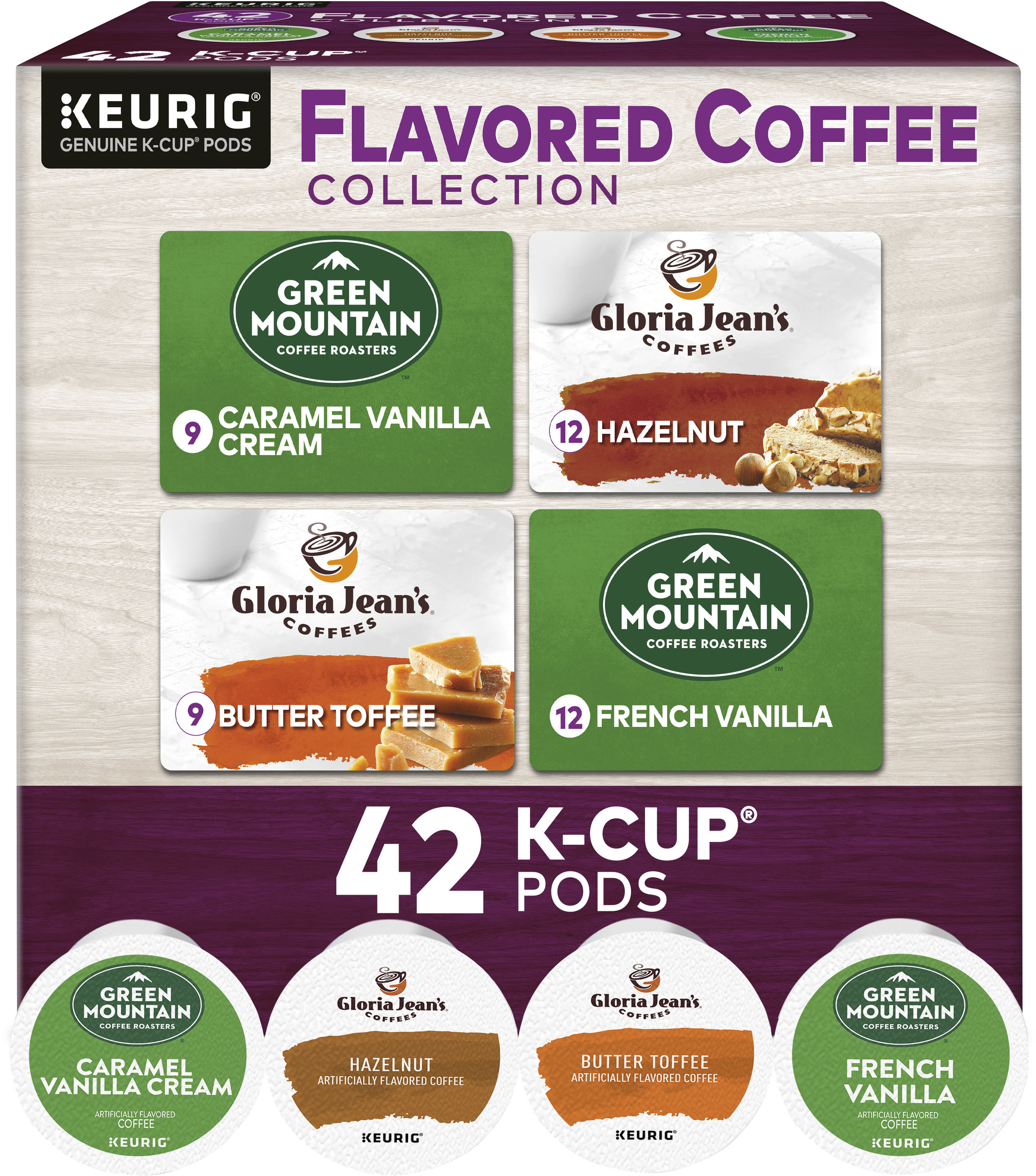 Keurig K-Classic Coffee Maker with Coffee Lover's 40 count K-Cup Pods  Variety Pack, Black