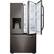 Alt View 11. LG - STUDIO 23.5 Cu. Ft. French Door Counter-Depth Door-in-Door Refrigerator with Water and Ice Dispenser - Black Stainless Steel.