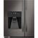 Alt View 15. LG - STUDIO 23.5 Cu. Ft. French Door Counter-Depth Door-in-Door Refrigerator with Water and Ice Dispenser - Black Stainless Steel.