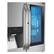 Alt View 12. LG - STUDIO InstaView Door-in-Door 23.5 Cu. Ft. French Door Counter-Depth Refrigerator with Water and Ice Dispenser - Stainless Steel.