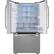Alt View 4. LG - STUDIO InstaView Door-in-Door 23.5 Cu. Ft. French Door Counter-Depth Refrigerator with Water and Ice Dispenser - Stainless Steel.