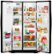 Alt View Zoom 1. Whirlpool - 28.5 Cu. Ft. Side-by-Side Refrigerator with In-Door-Ice Storage - Black.