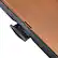 Angle. Bella - 10.5" x 20" Ceramic Copper Titanium Electric Griddle - Black.