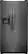 Front. Frigidaire - 25.6 Cu. Ft. Side-by-Side Refrigerator - Black Stainless Steel.