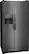 Angle. Frigidaire - 22 Cu. Ft. Refrigerator - Black Stainless Steel.