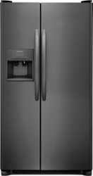 Frigidaire - 22 Cu. Ft. Refrigerator - Black Stainless Steel - Front_Zoom