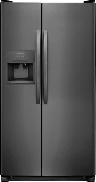 Frigidaire 22 Cu Ft Refrigerator Black Stainless Steel Ffss2315td Best Buy