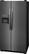 Left. Frigidaire - 22 Cu. Ft. Refrigerator - Black Stainless Steel.