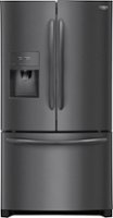 Frigidaire - Gallery 26.8 Cu. Ft. French Door Refrigerator - Black Stainless Steel - Front_Zoom